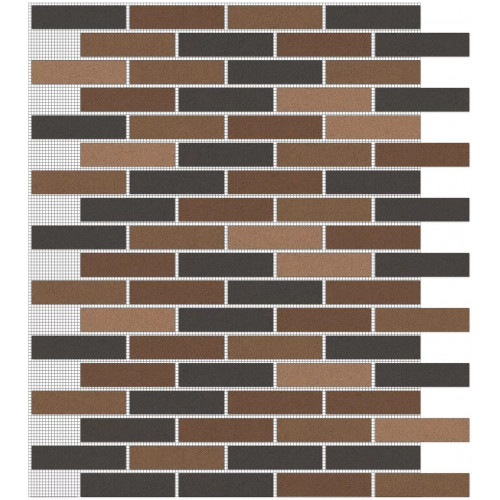 Кирпич на сетке Кофе mix