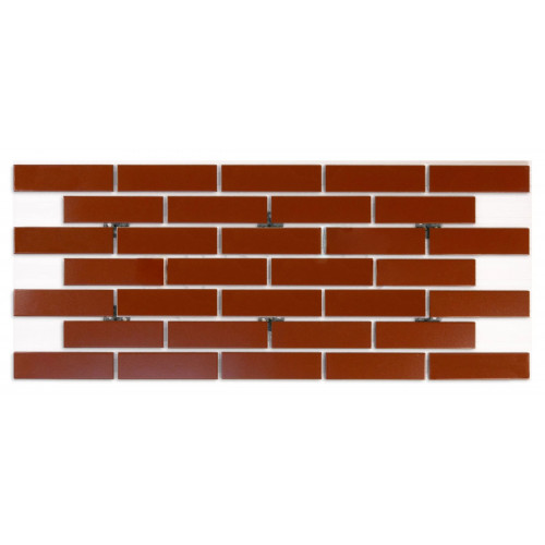 ТЕРМОПАНЕЛЬ С КЛИНКЕРНОЙ ПЛИТКОЙ АМСТЕРДАМ ТЕРРАКОТА