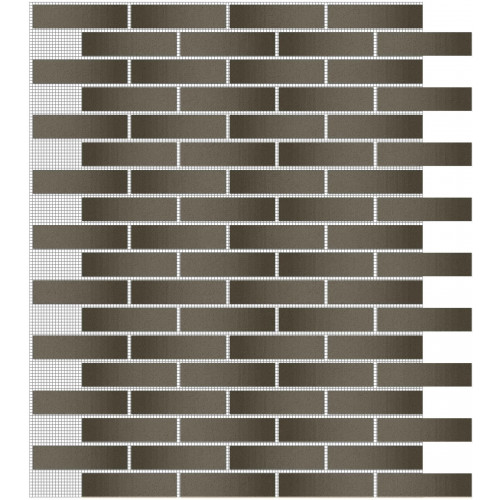 Кирпич на сетке Монохром duo